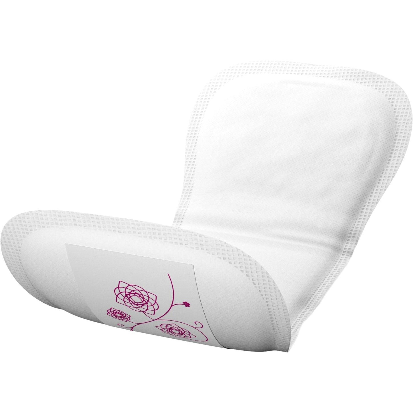 Light Premium Mini 1 bladder control pads, white absorbent sheets, curved shape (2)