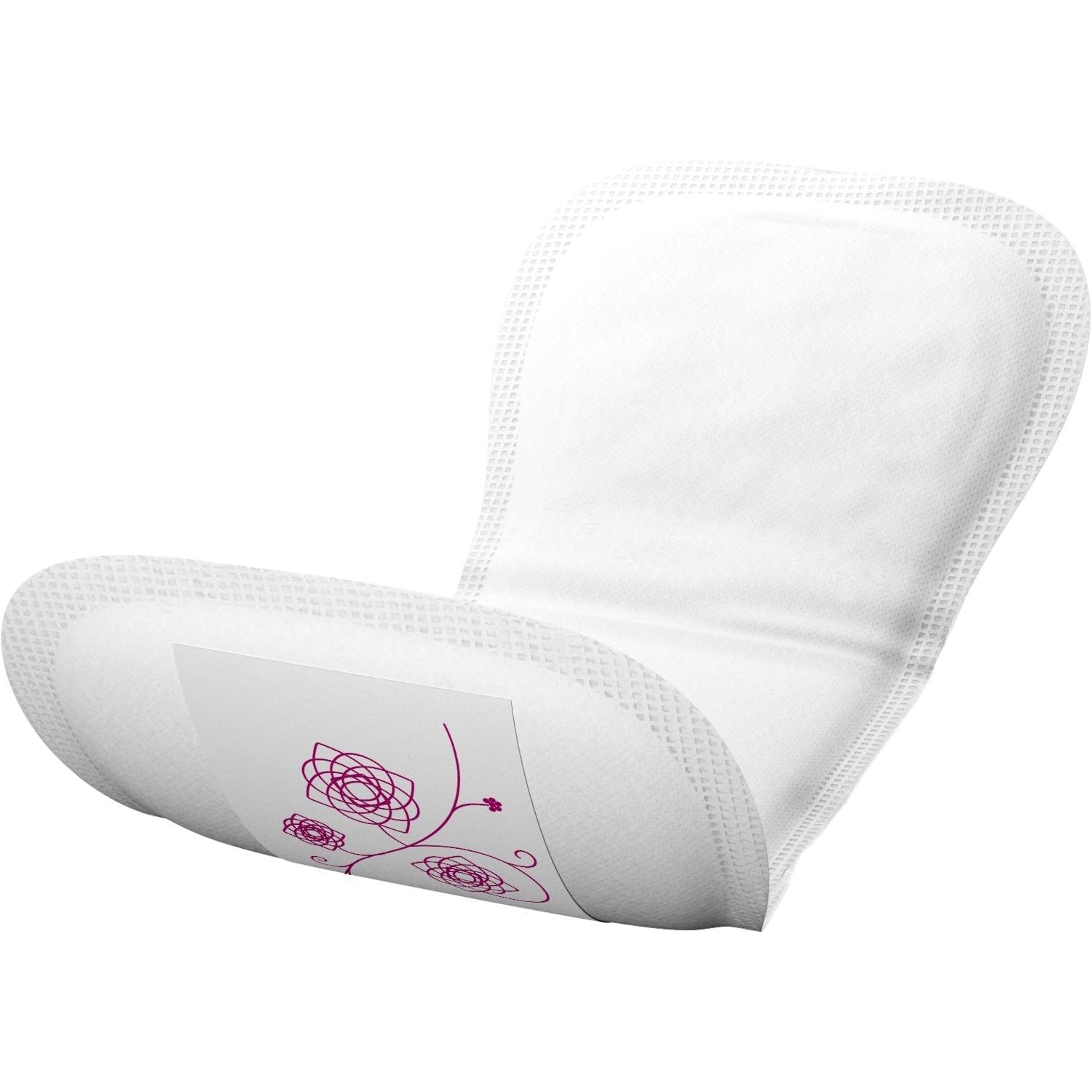 Light Premium Mini 1 bladder control pads, white absorbent sheets, curved shape (2)