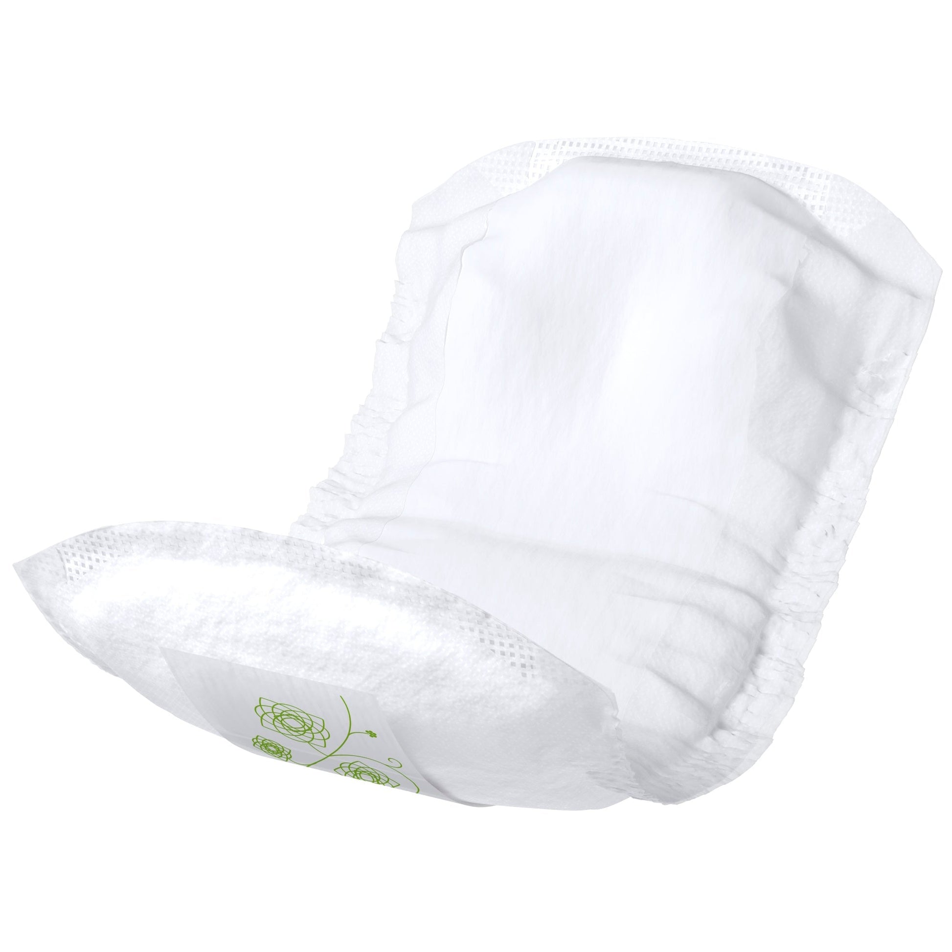 White Normal 2 Light Premium bladder control pads, two-pad view