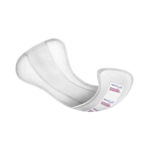 Light Ultra Mini bladder control pad with absorbent core, single pad view