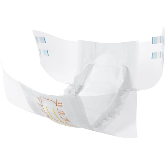 Level 4 adult slip diapers, XL4 size, bladder protection briefs