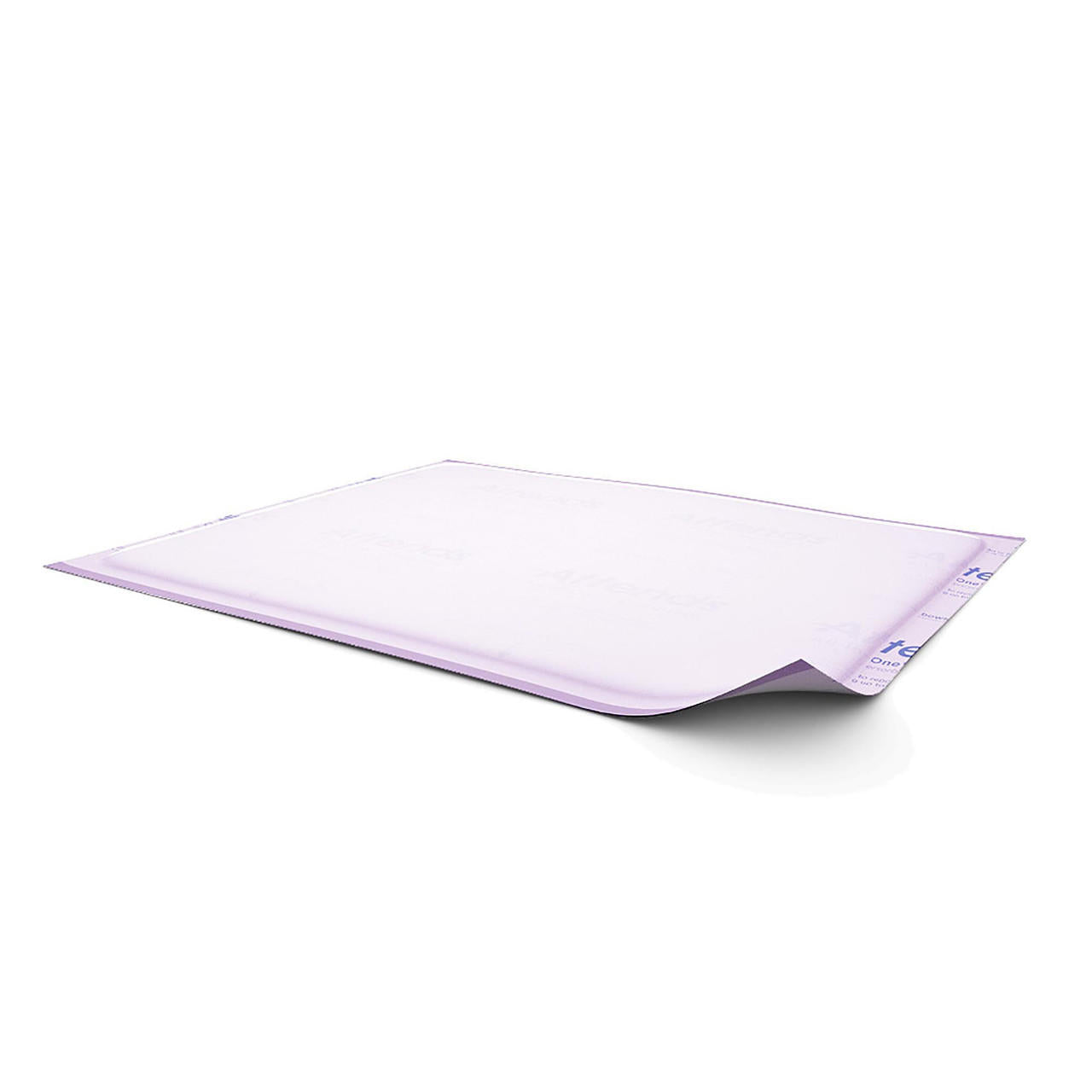 Attends Supersorb XL bariatric underpad sheet with purple edge, 36" x 51"