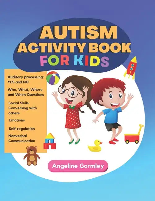 Autism Activity Book for Kids - Paperback