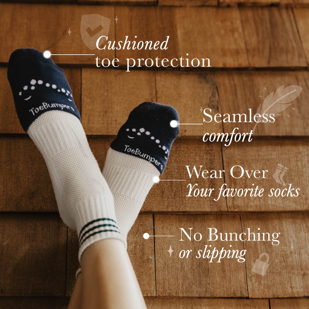 Men's Running Toe-Cushioning Sock (3) Toe Bumpers