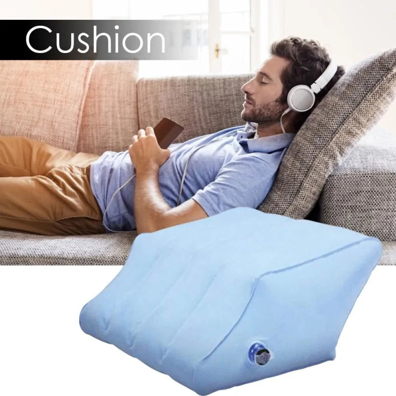 Inflatable Leg Pillow for Travel and Relaxation DreamTech