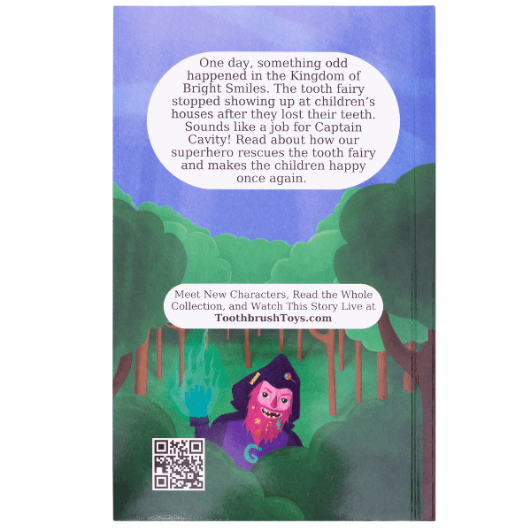 Captain Cavity and the Tooth Fairy Adventure Book by Toothbrush Toys Toothbrush Toys