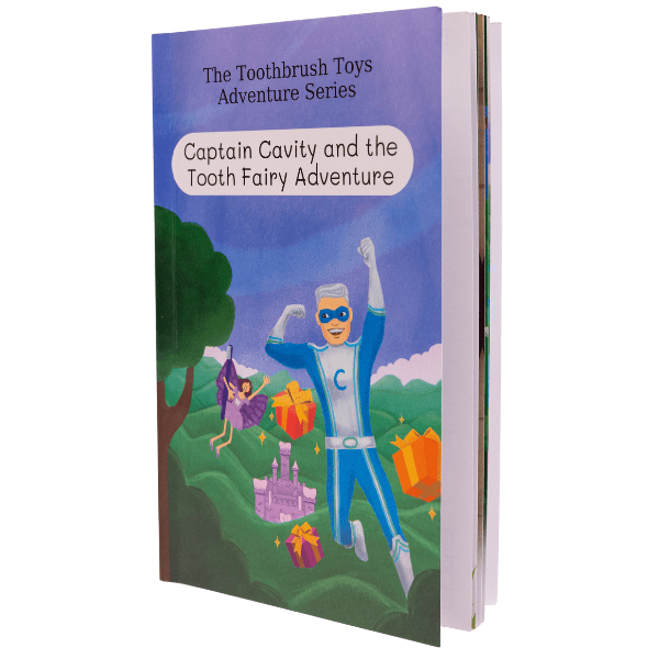 Captain Cavity and the Tooth Fairy Adventure Book by Toothbrush Toys Toothbrush Toys