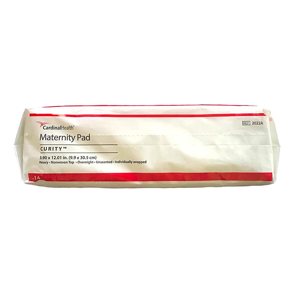 Heavy maternity pad, Curity, individually wrapped; overnight absorbency