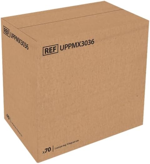 Case of 70 underpads REF UPPMX3036, brown shipping box