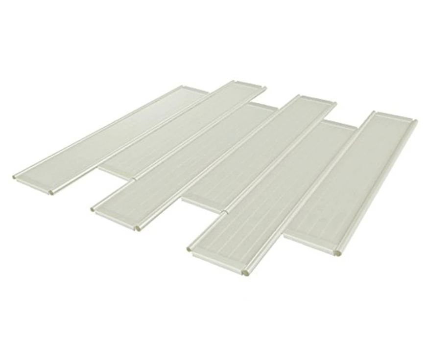 Light gray sofa support cushion inserts, 6 slat pads