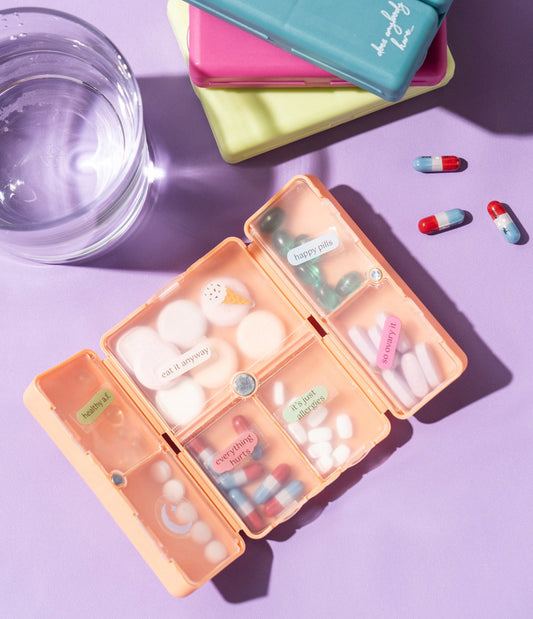 Crush™ Everything’s Fine Pill & Vitamin Case