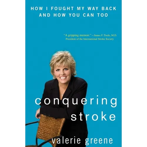 Hardcover book with teal cover, author portrait, and large title lettering