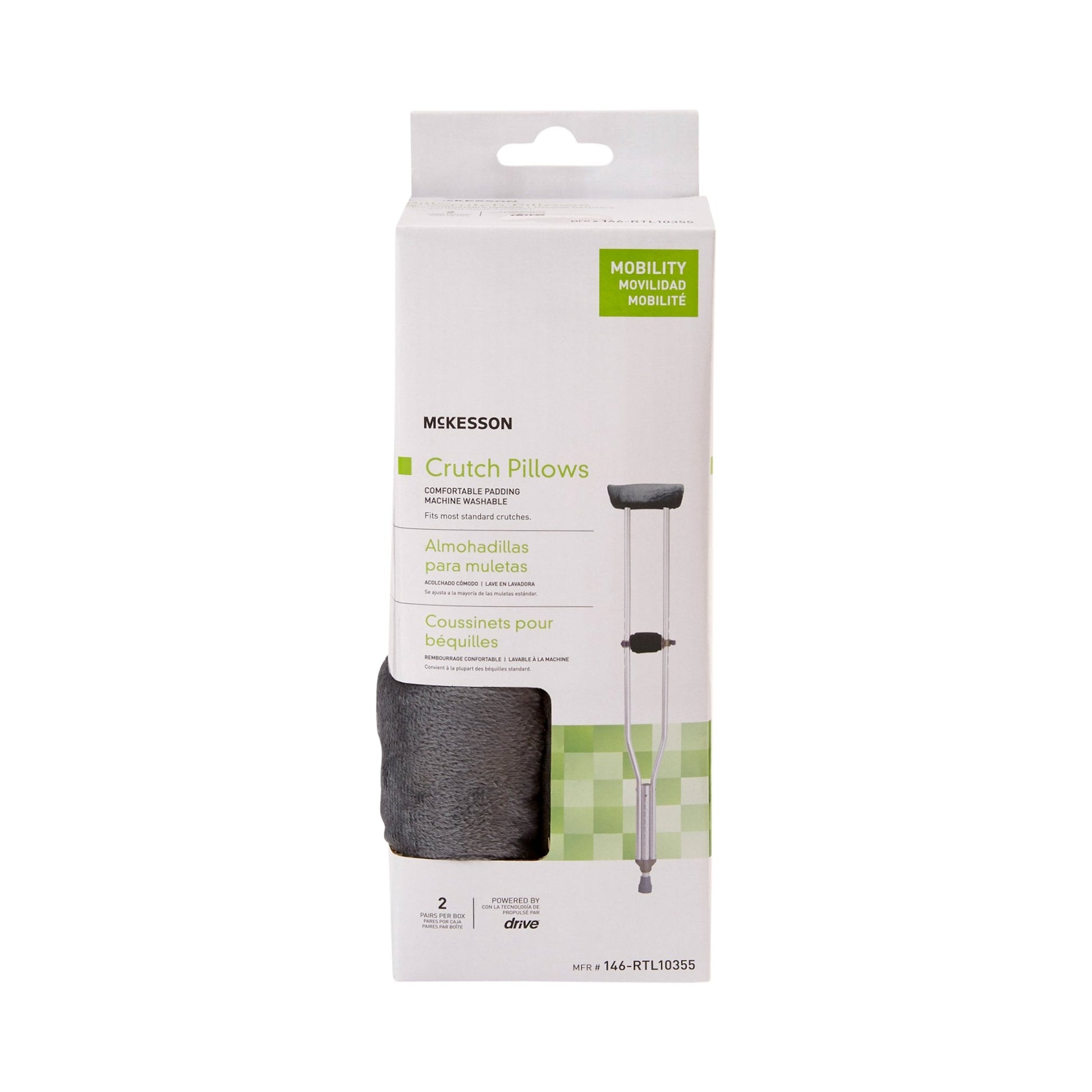 McKesson Crutch Pillows 146-RTL10355 Medsitis