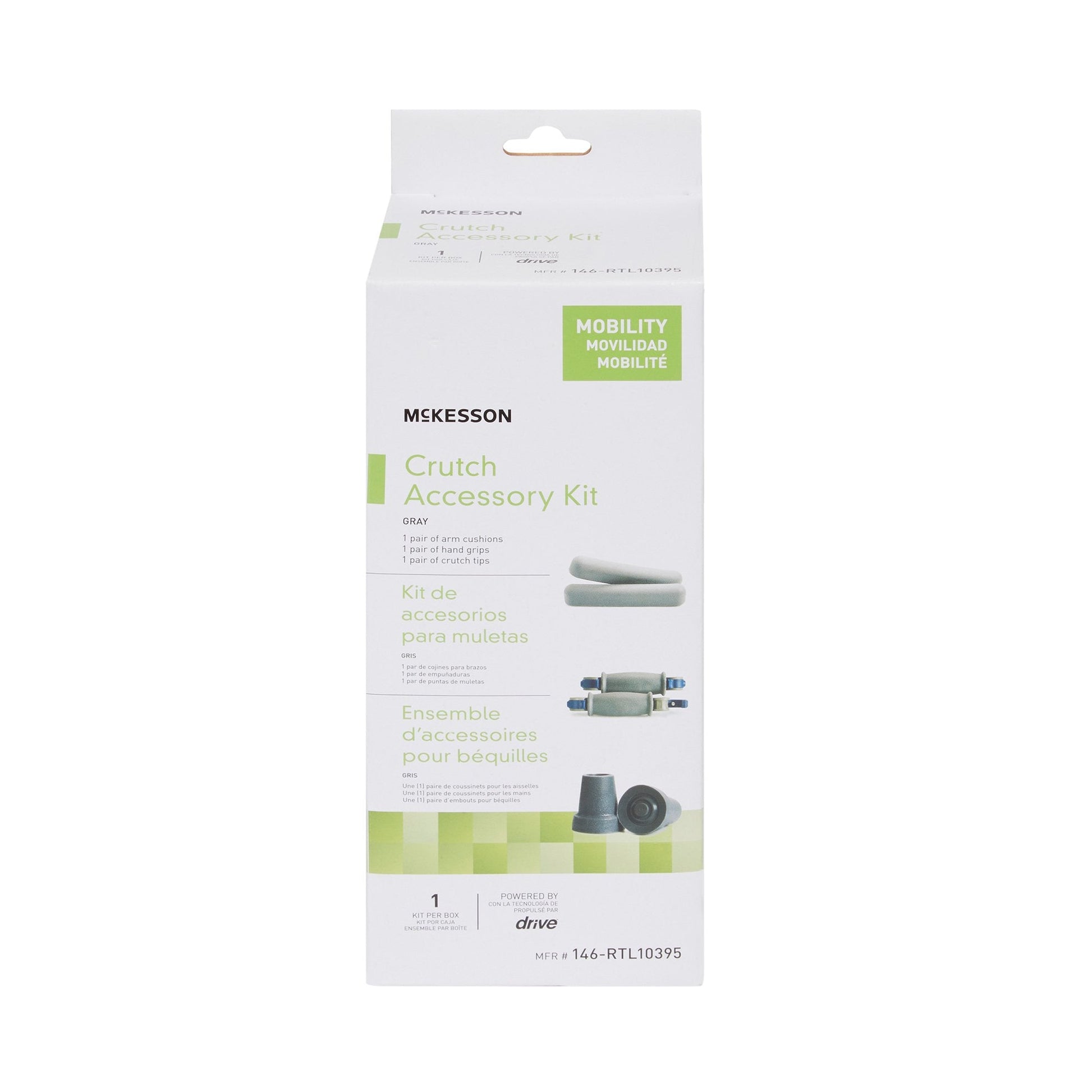 McKesson Crutch Accessory Kit 146-RTL10395 Medsitis