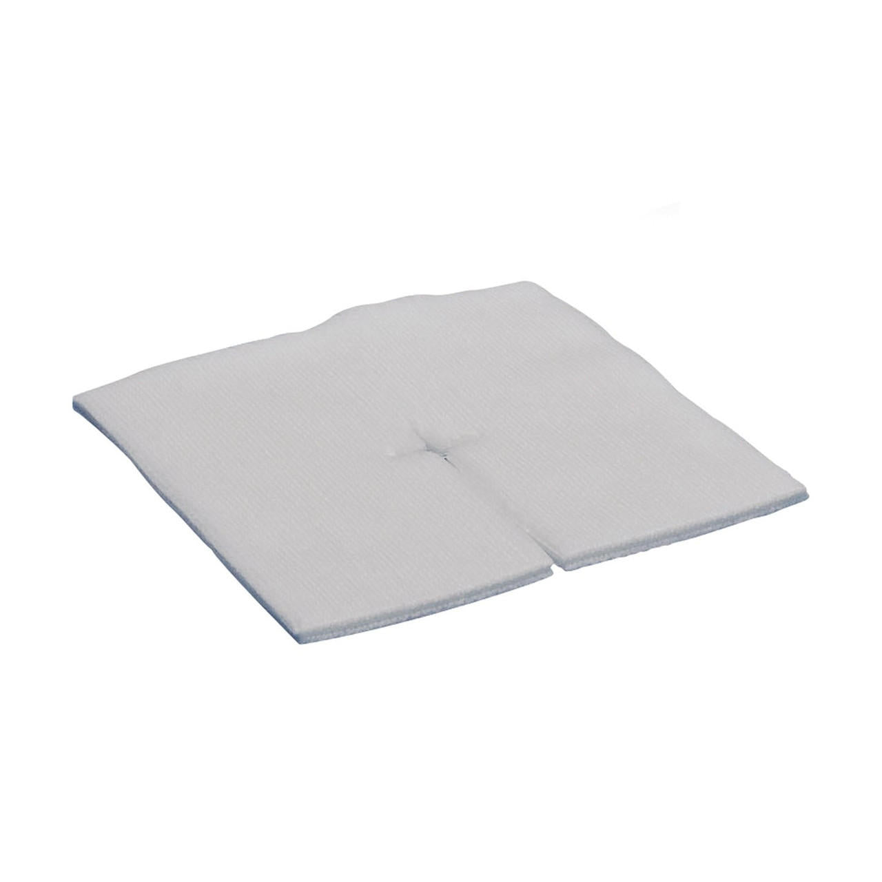 Two sterile 6-ply non-woven sponge pads, square 4 in x 4 in, white
