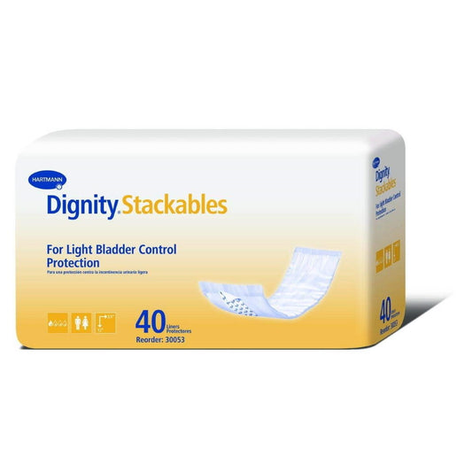 Dignity Stackables bladder control liners pack, light bladder protection