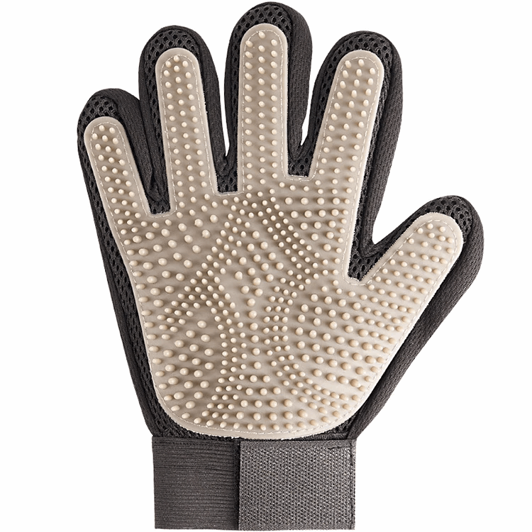 Pet grooming glove- beige