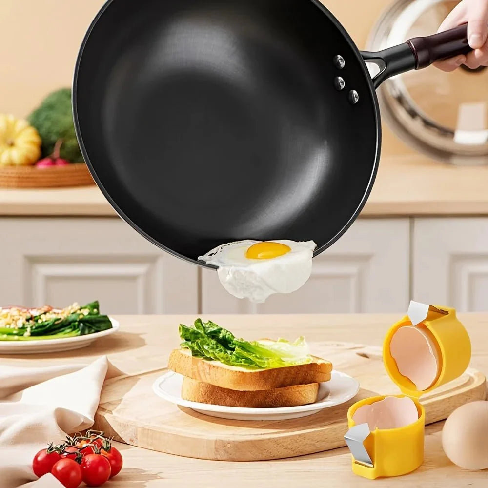 3 Pieces Egg Shell Easy Opener Set
