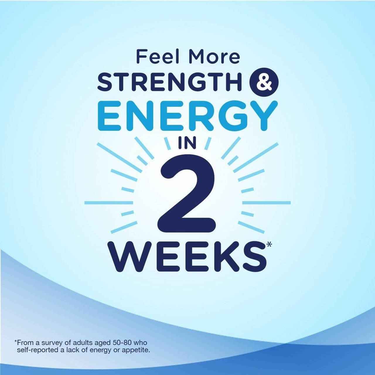 Feel More Strength & Energy in 2 weeks badge graphic