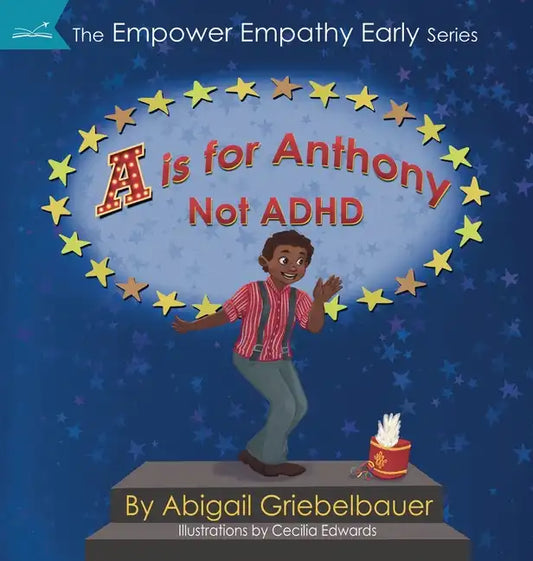 A is for Anthony Not ADHD - Hardcover Books by splitShops