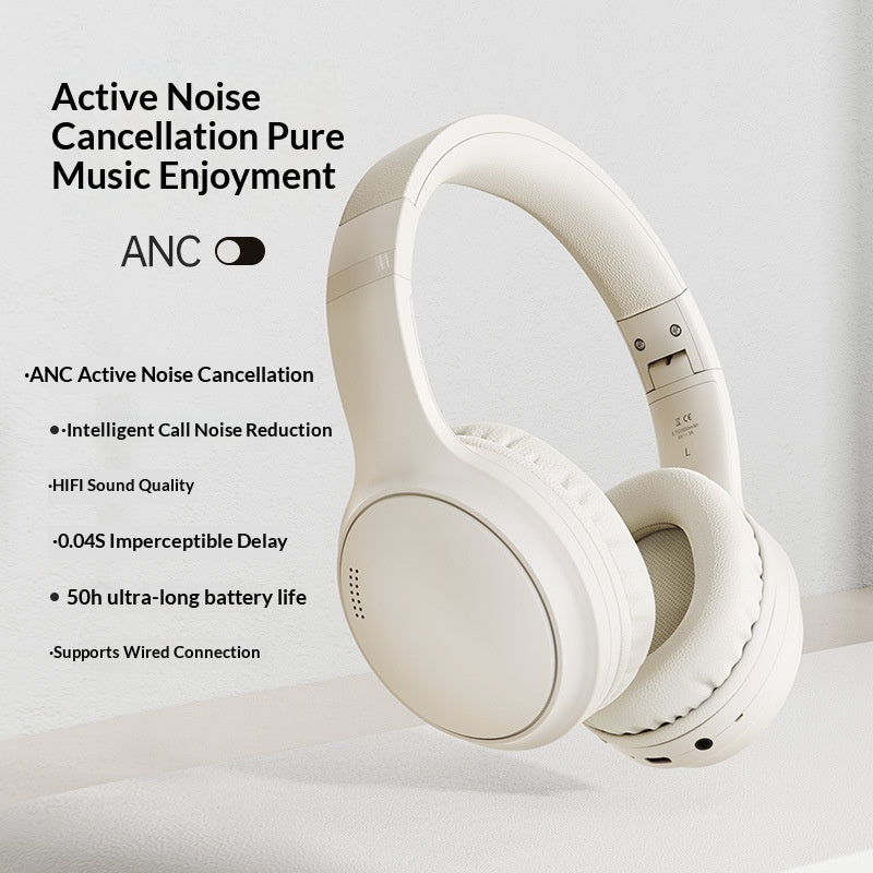 Noise-canceling Bluetooth Over-ear Headphones Noventix