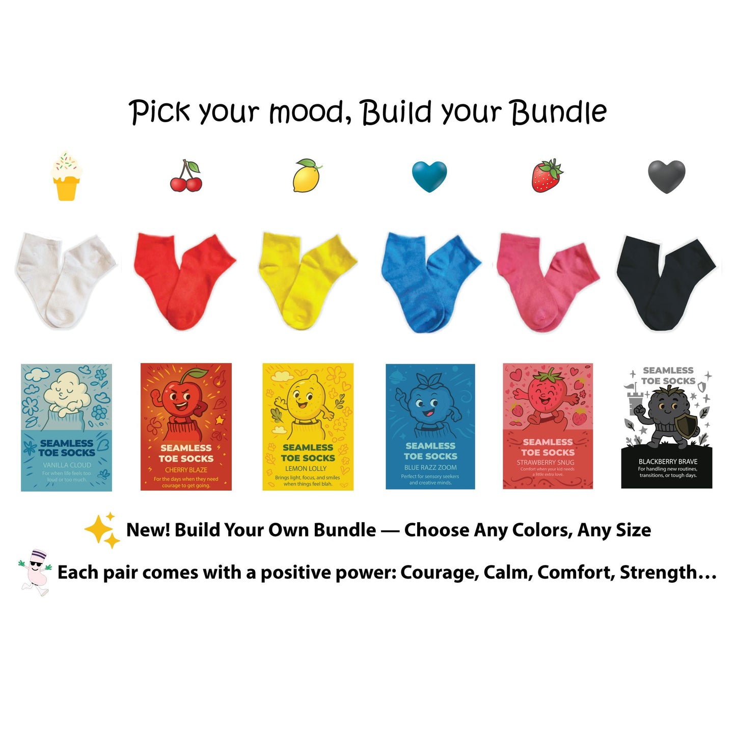 SmoothToe™ Ankle Single Pair/ Build your own Bundle