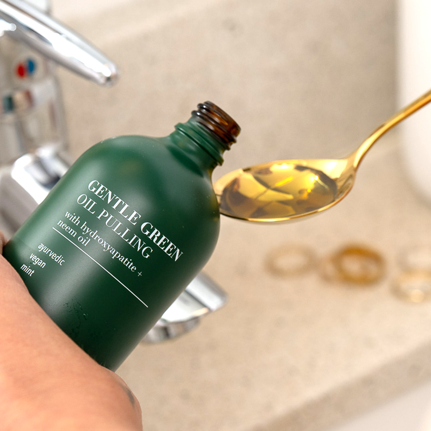 Gentle Green Oil Pulling – Enamel Support & Gum Health Terra & Co.