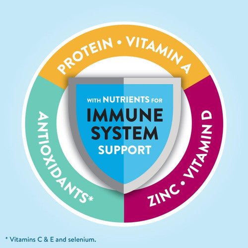 Immune system support badge with vitamin C, vitamin D, zinc, and vitamin A