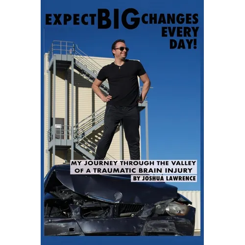Paperback book with man photo and title “EXPECT BIG CHANGES EVERY DAY” on blue cover