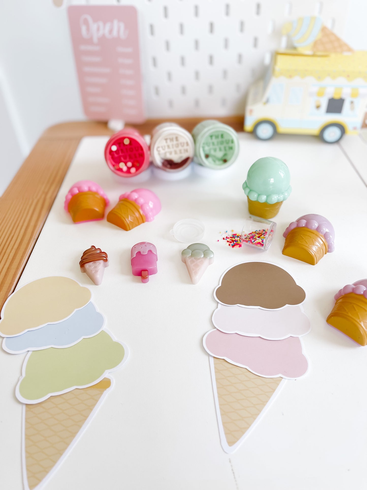 Ice Cream Shop Dramatic Play