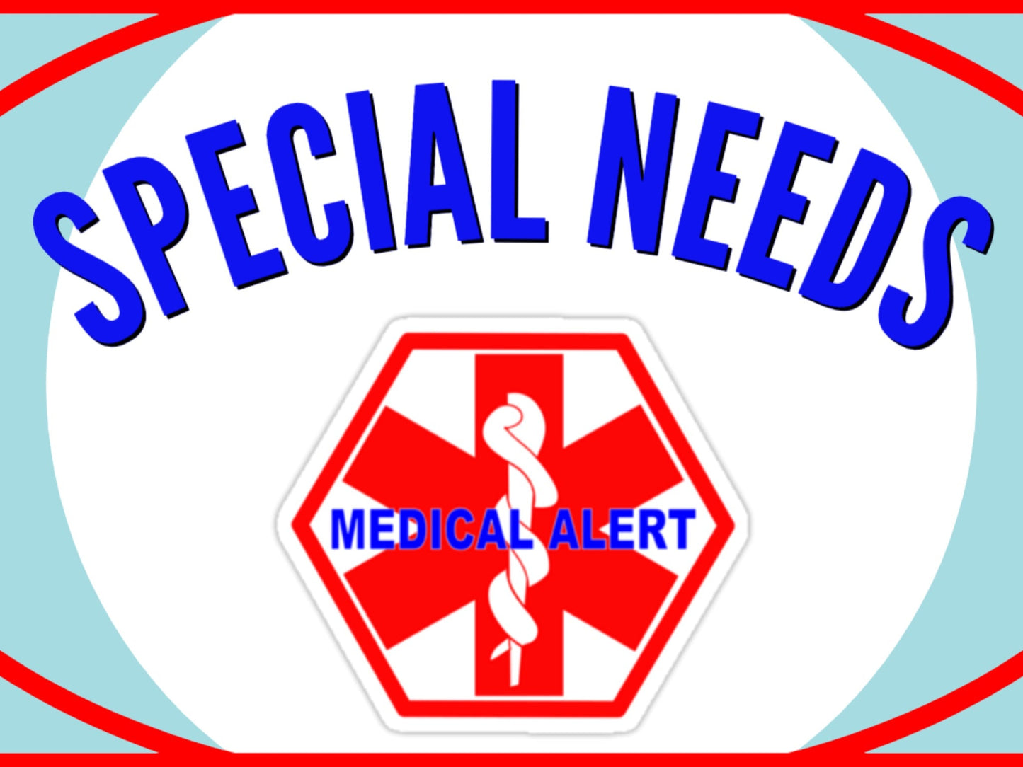 Special Needs Stick-N-Go Reusable Any Diagnosis Waterproof Pack of 18