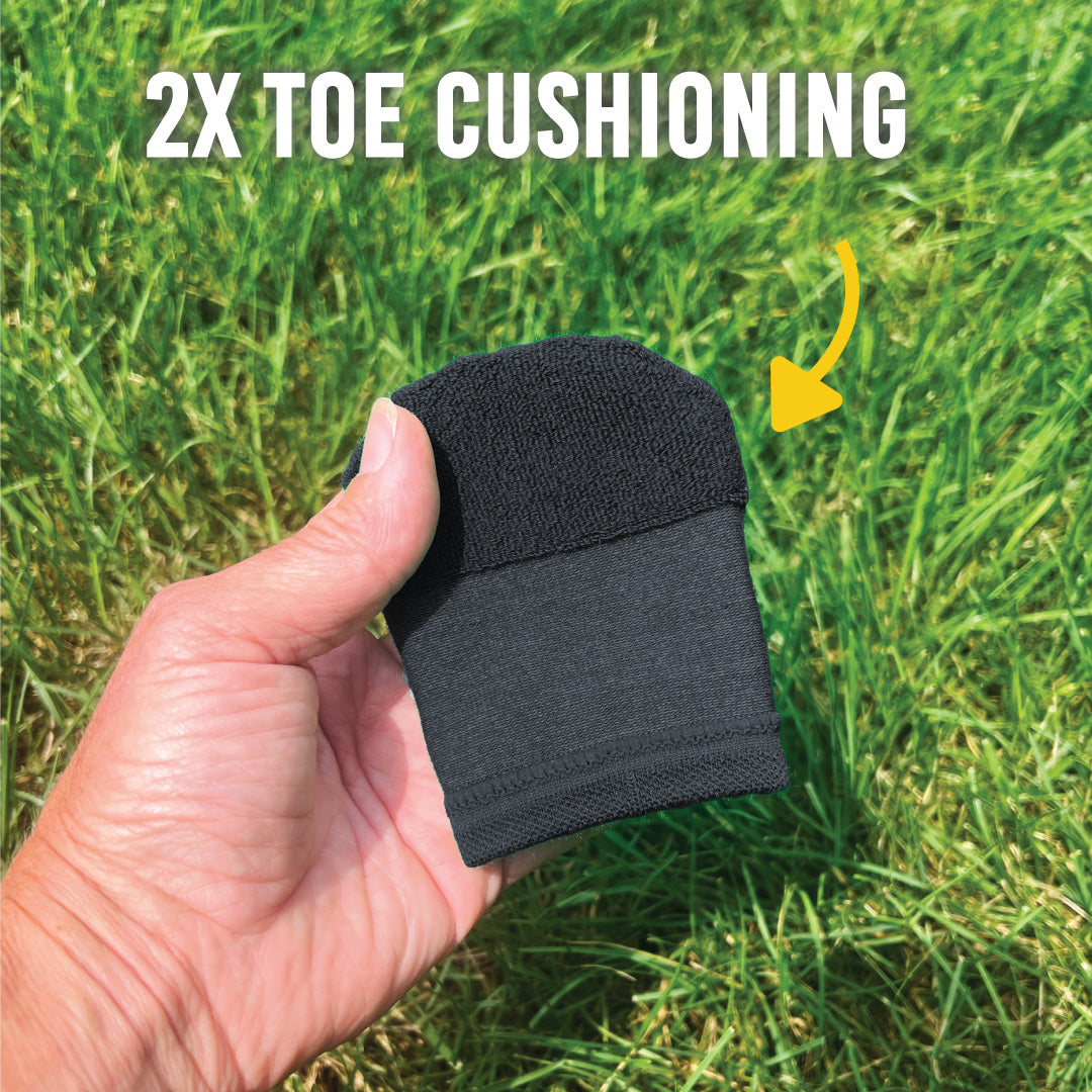 Men's Running Toe-Cushioning Sock (3) Toe Bumpers
