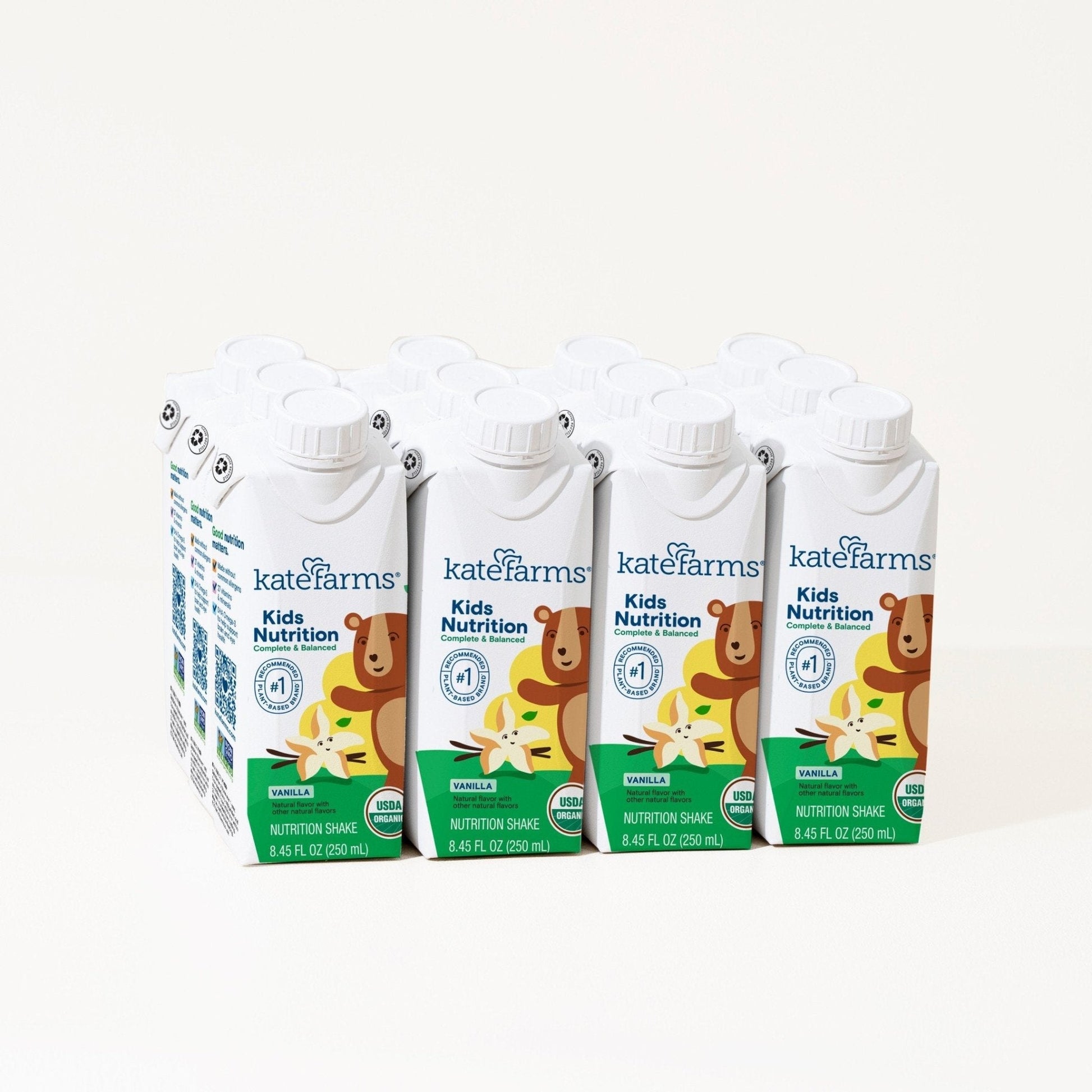 Vanilla Kids Nutrition Shake multipack cartons (4 shown), 8.45 fl oz (250 mL) each
