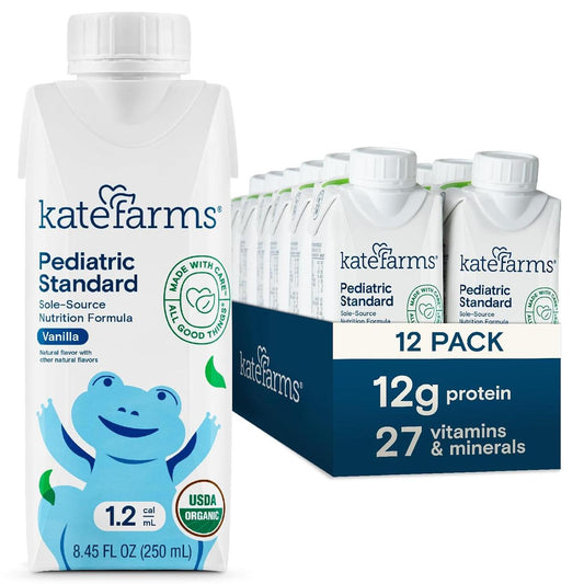 Pediatric Standard 1.2 vanilla nutrition formula, 8.45 fl oz (250 mL)