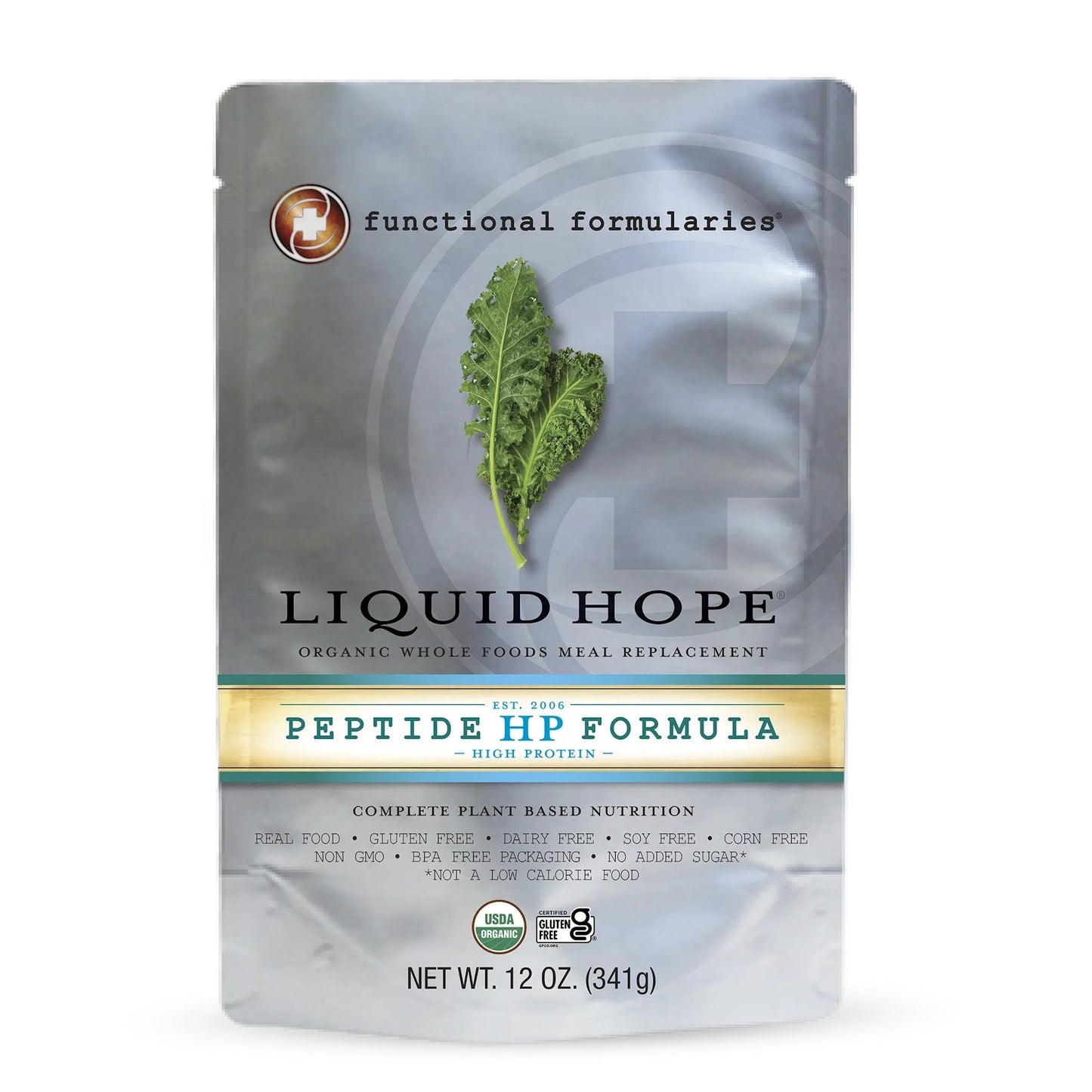 Liquid Hope Peptide HP Formula unflavored pouch, 12 oz (341 g)