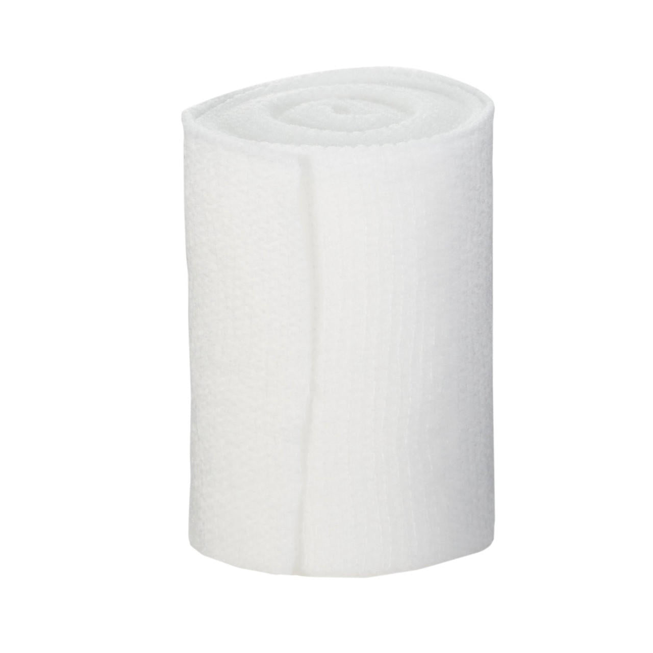 White conforming stretch gauze bandage roll, non-sterile, 3 in x 4.1 yds