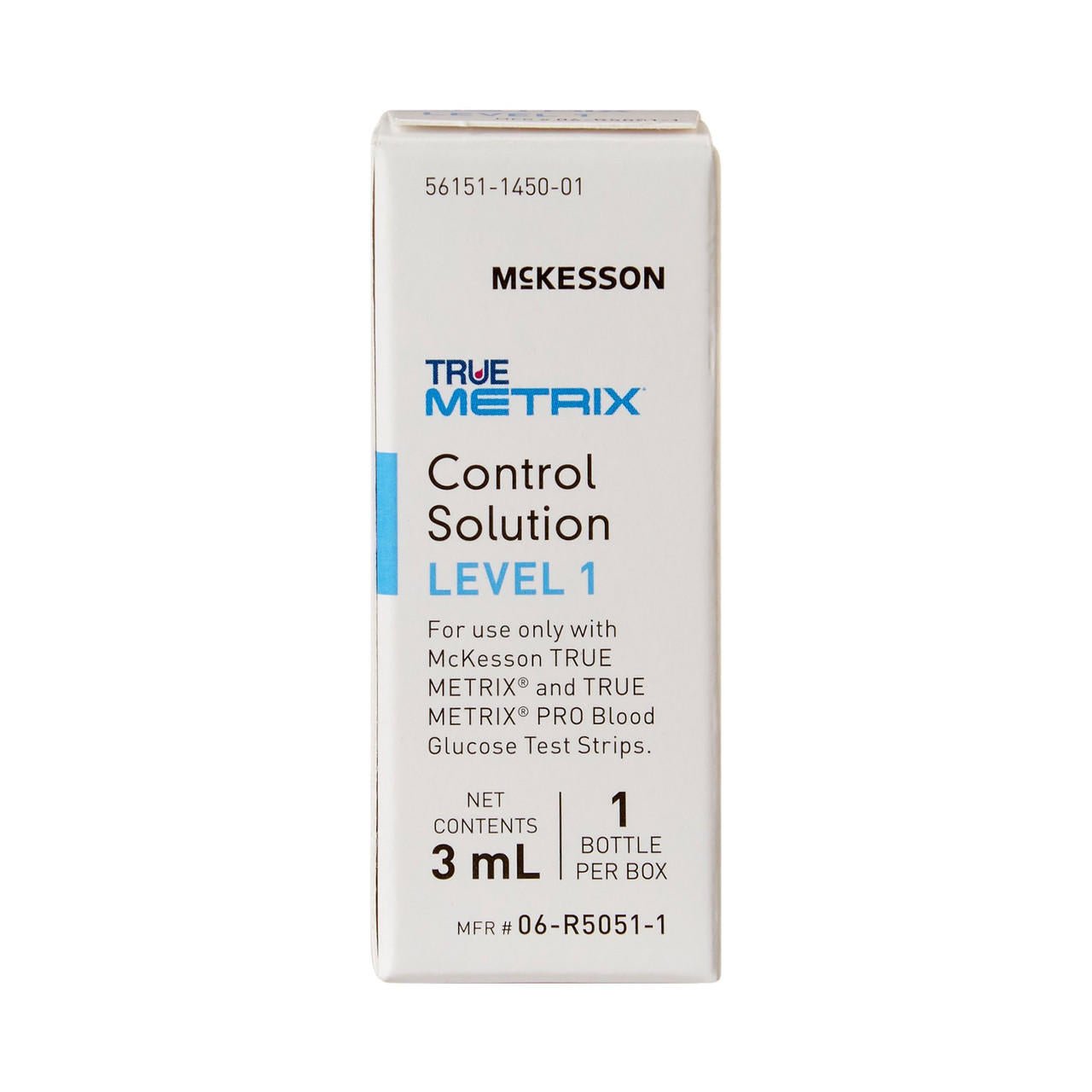 True Metrix Control Solution Level 1 box, net contents 3 mL