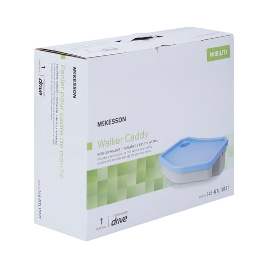 McKesson Walker Caddy retail box with blue caddy illustration