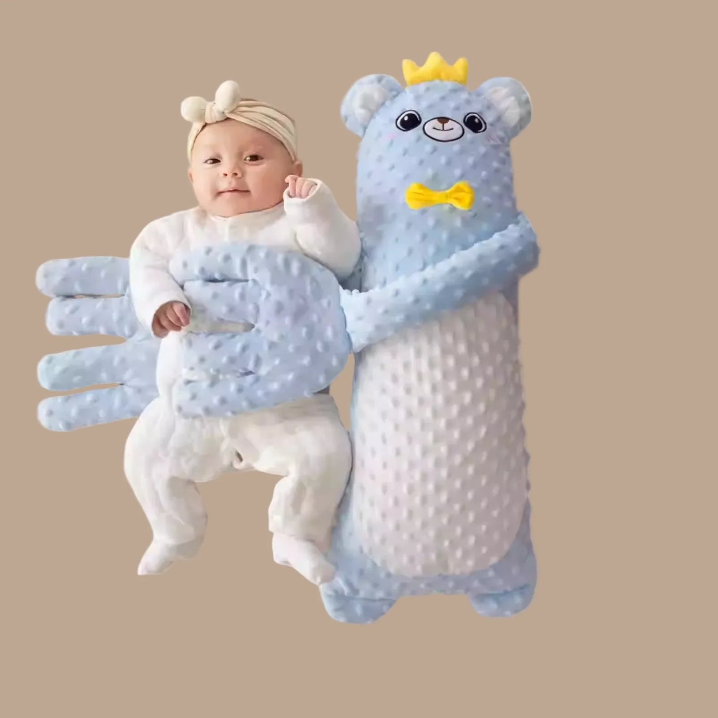 MEACAOFG Baby Soothing Sleep Companion - Interactive Sensory Toy for Newborns 0-12 Months