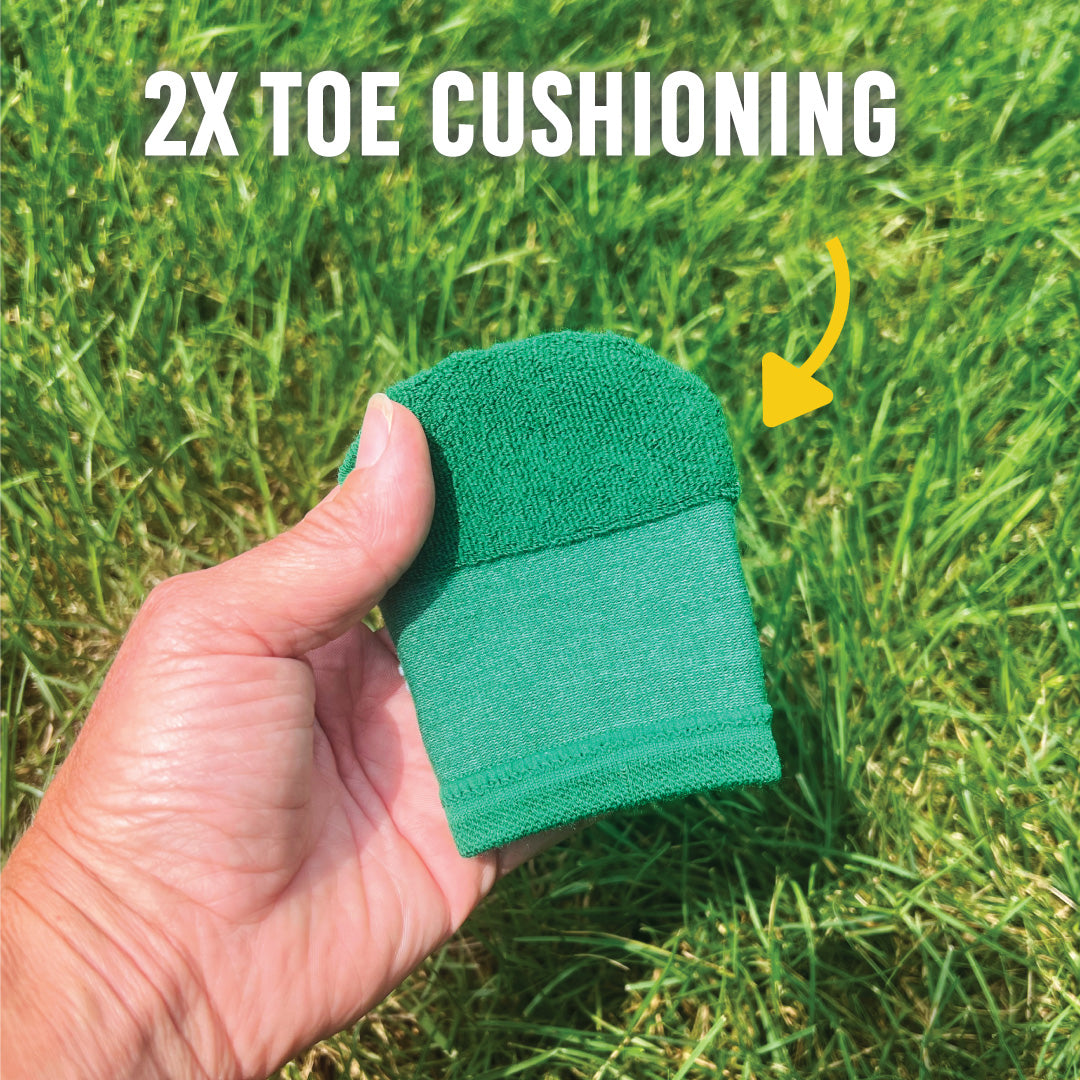 Men's Running Toe-Cushioning Sock (3) Toe Bumpers