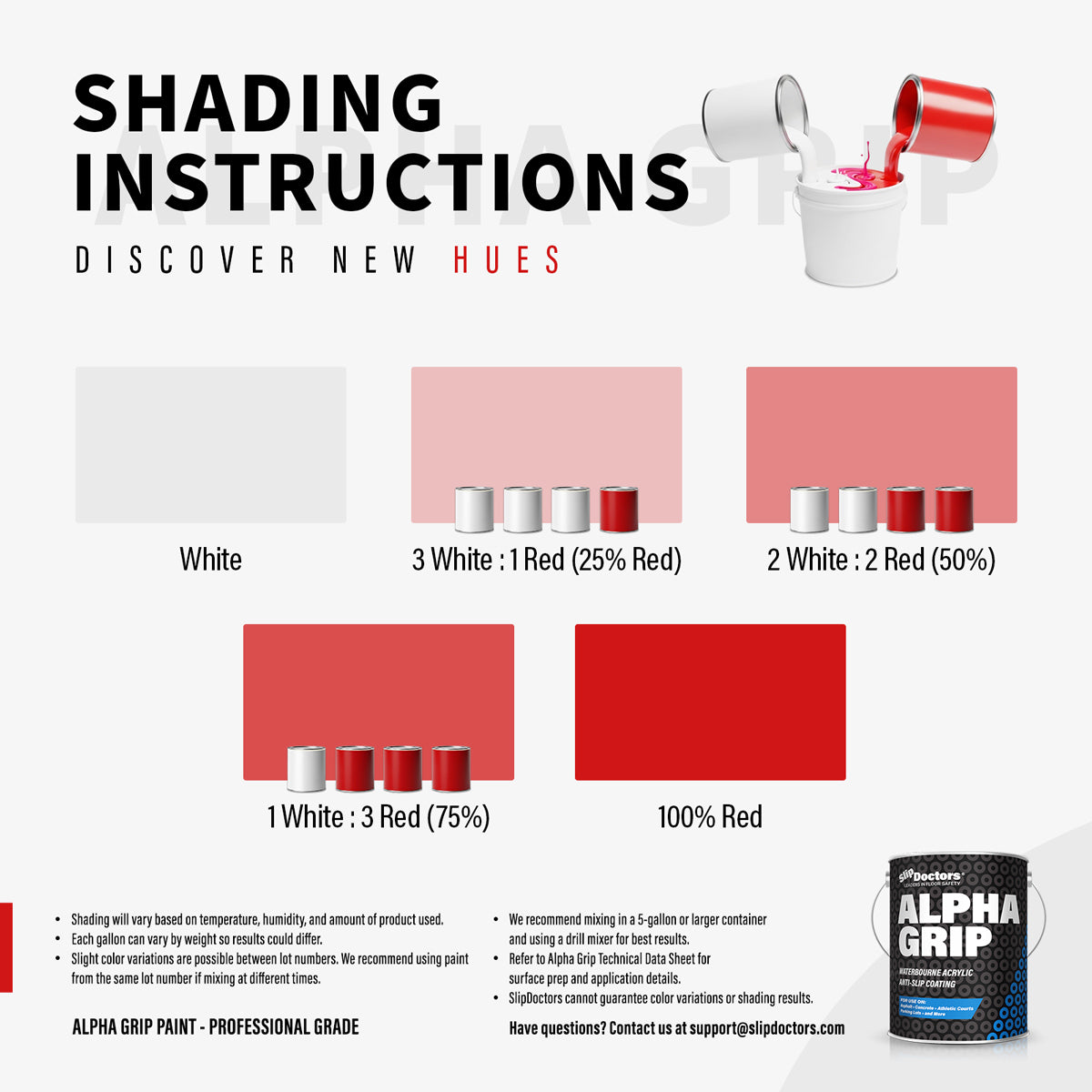 Alpha Grip Non-Slip Stripe and Athletic Court Paint SlipDoctors