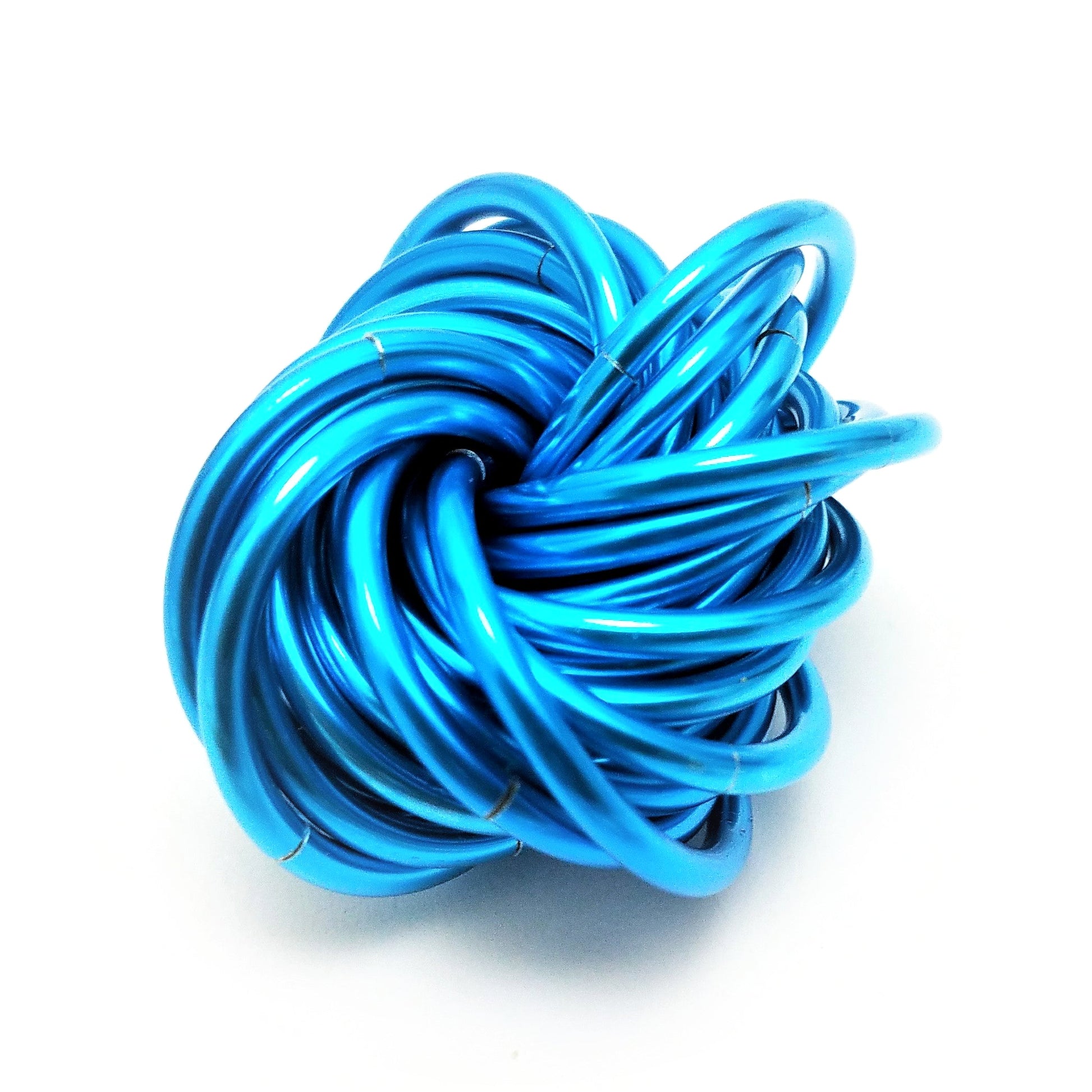 Möbii® SOLID Color Collection: Stress Ball, Stim Fidget Ball Desk Toy Steel Lynx