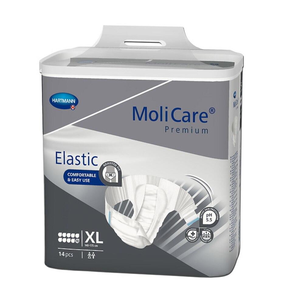 MoliCare Premium elastic briefs pack, size XL, 14-count