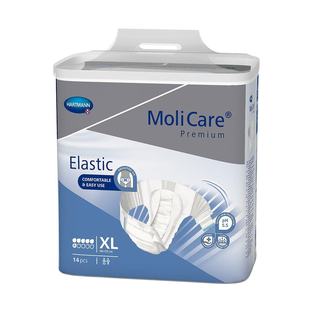 MoliCare Premium elastic briefs, size XL, 14-count pack