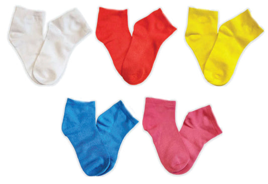 🧠 Sensory SuperStar™ Starter Kit by ParkerandTalia:cotton socks in white, red, yellow, blue, pink;tactile hues for kids!!