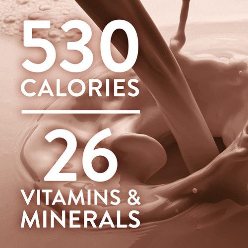 Boost VHC chocolate drink claims: 530 calories and 26 vitamins & minerals