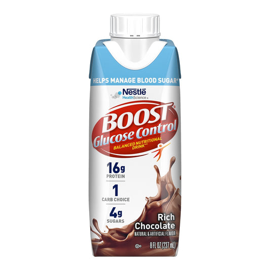 Boost Glucose Control Rich Chocolate drink bottle, 8 fl oz (237 mL)