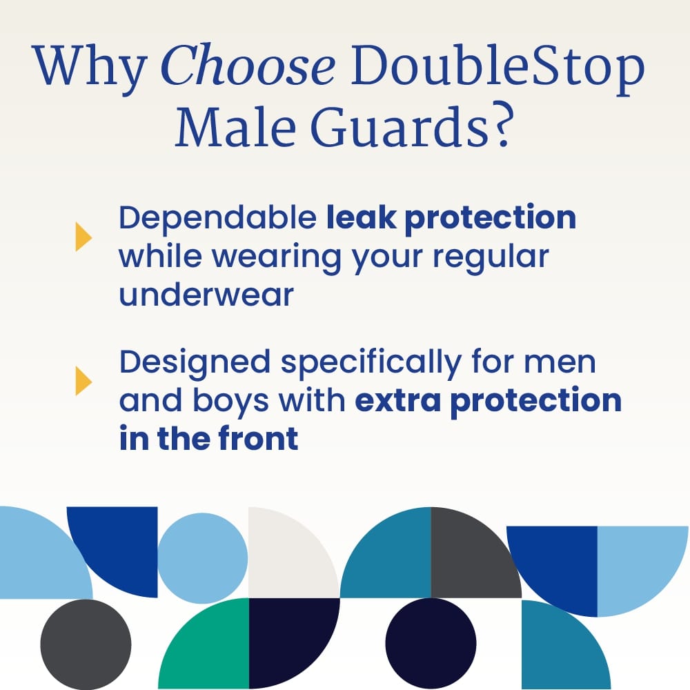 NorthShore DoubleStop male guards color swatch pattern