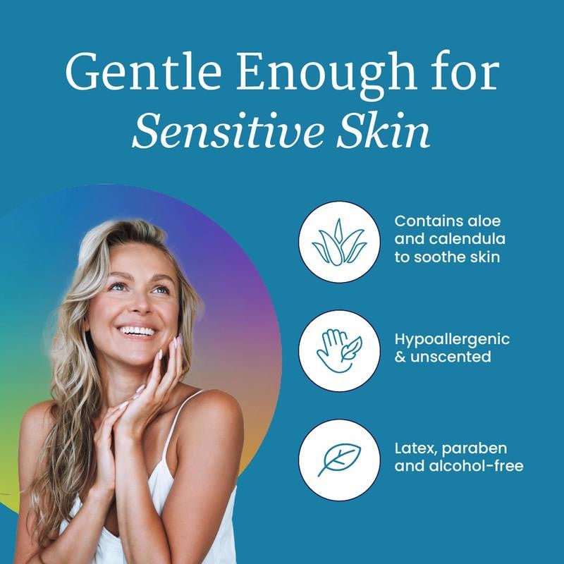 Aloe & calendula, hypoallergenic and unscented cleansing wipes; gentle for sensitive skin
