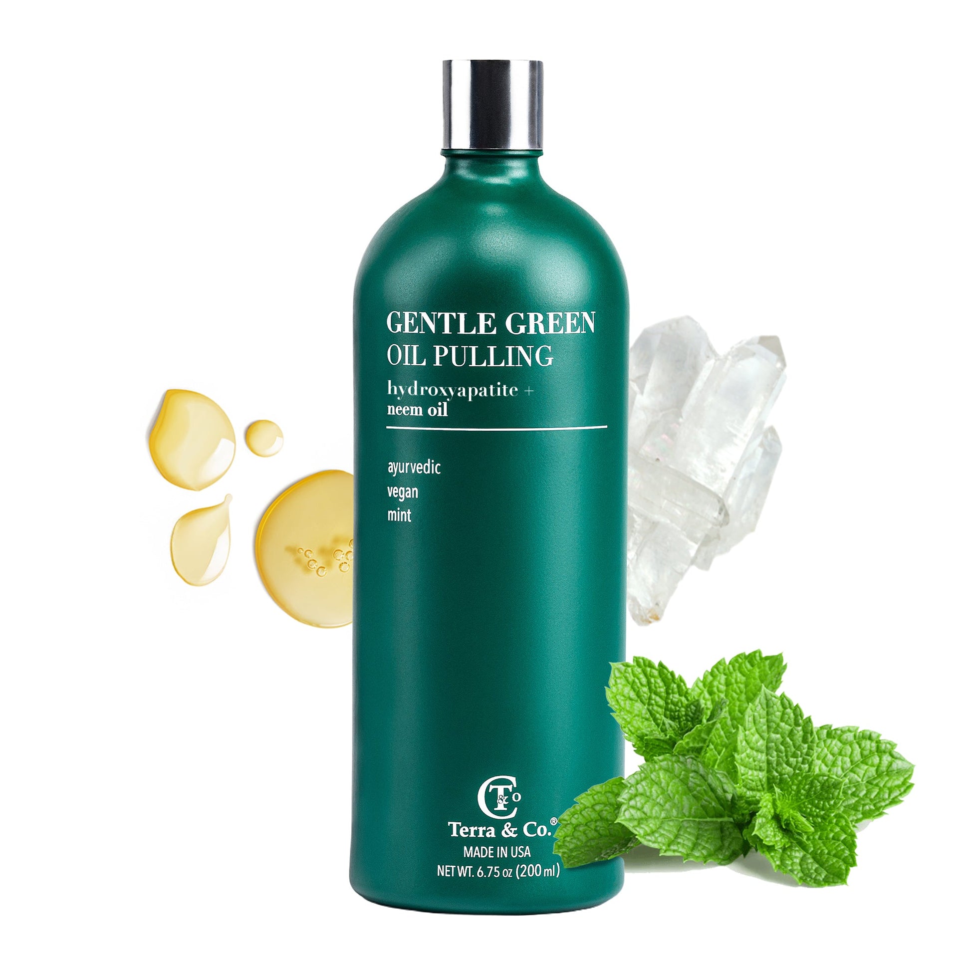 Gentle Green Oil Pulling – Enamel Support & Gum Health Terra & Co.